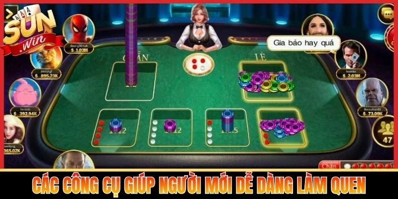Các công cụ giúp người mới dễ dàng làm quen