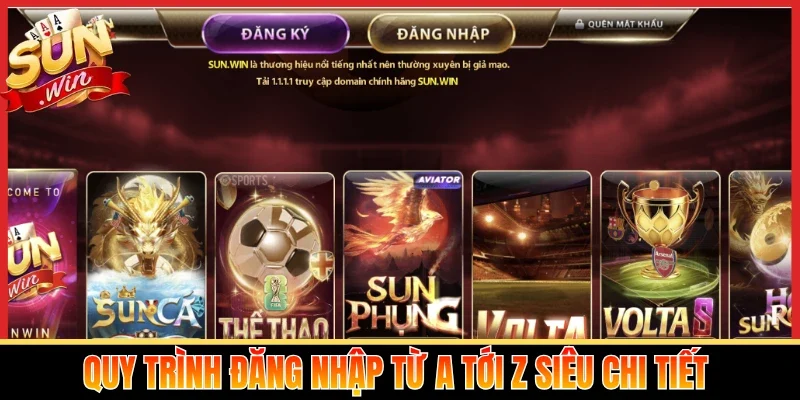 Quy trình đăng nhập từ a tới z siêu chi tiết 